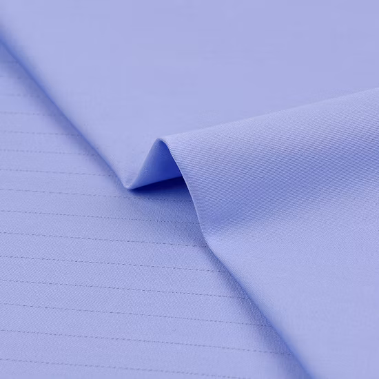 Tessuto per abbigliamento da lavoro uniforme realizzato in tela twill, popeline, spandex, foderato, tricot blu scuro, spandex ripstop spazzolato