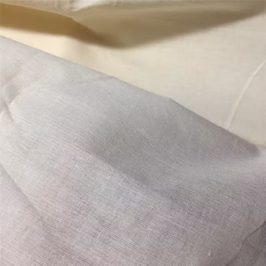 Filato pettinato di puro cotone tessuto Airjet, larghezza 64